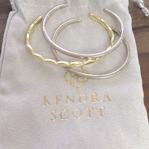 3 mixed metal Kendra Scott Bracelets